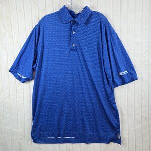 FootJoy FJ Men's Polo Shirt Short Sleeve Golf Boca West Country Club Size Large